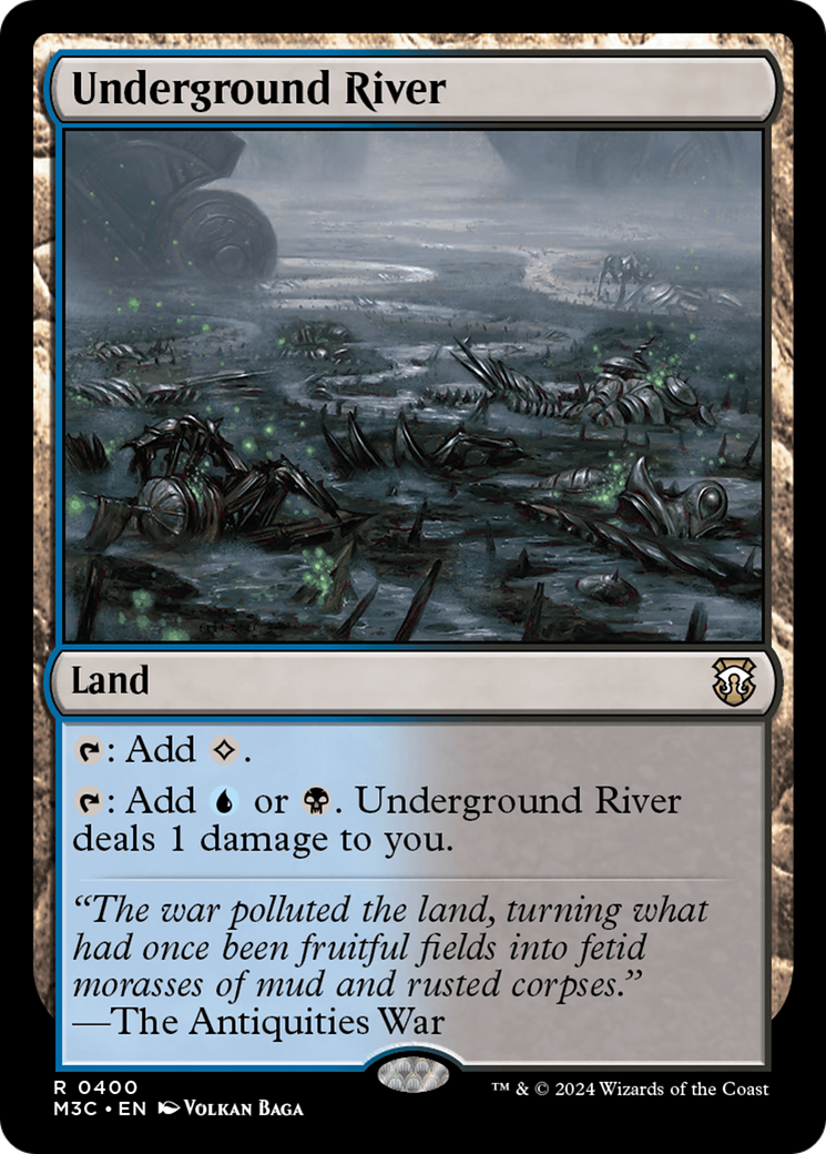 Rio Subterrâneo / Underground River - Magic: The Gathering - MoxLand