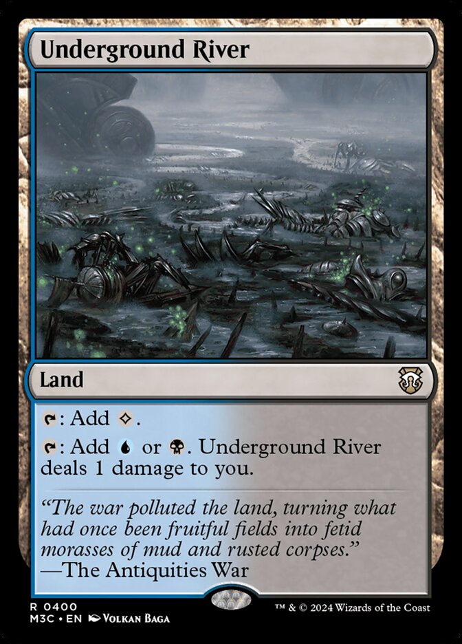 Rio Subterrâneo / Underground River - Magic: The Gathering - MoxLand