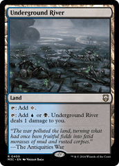 Rio Subterrâneo / Underground River - Magic: The Gathering - MoxLand