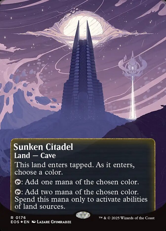 Cidadela Submersa / Sunken Citadel - Magic: The Gathering - MoxLand