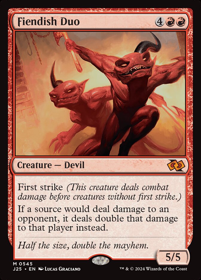 Fiendish Duo / Fiendish Duo - Magic: The Gathering - MoxLand