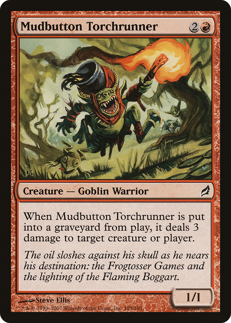 Tocheiro de Brotolama / Mudbutton Torchrunner