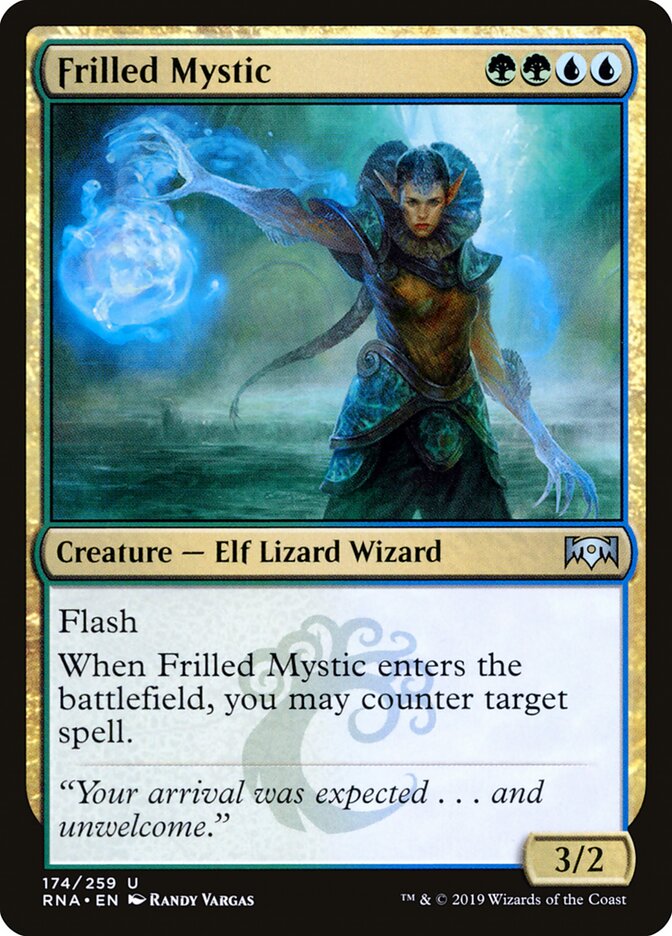 Mística de Gola / Frilled Mystic - Magic: The Gathering - MoxLand