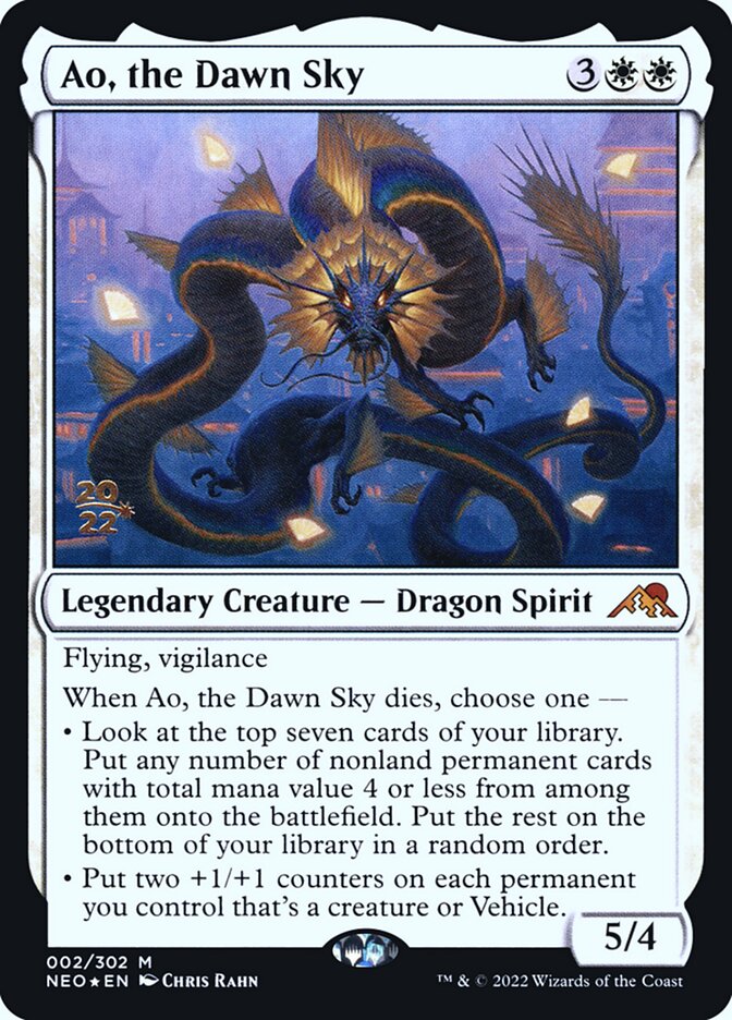 Ao, o Céu da Aurora / Ao, the Dawn Sky - Magic: The Gathering - MoxLand