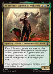 Killmonger, Scourge of Wakanda - Magic: The Gathering - MoxLand