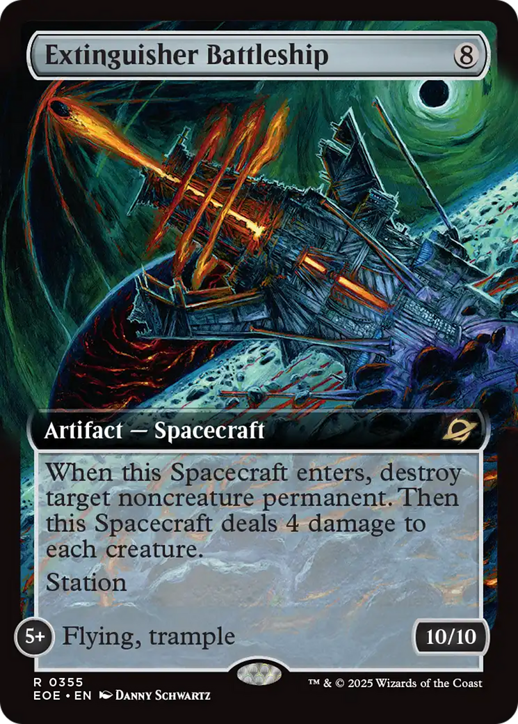 Nave de Batalha Extintora / Extinguisher Battleship - Magic: The Gathering - MoxLand