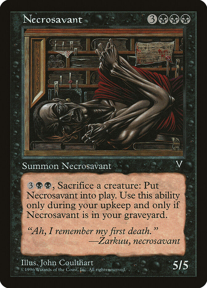 Necrossábio / Necrosavant - Magic: The Gathering - MoxLand
