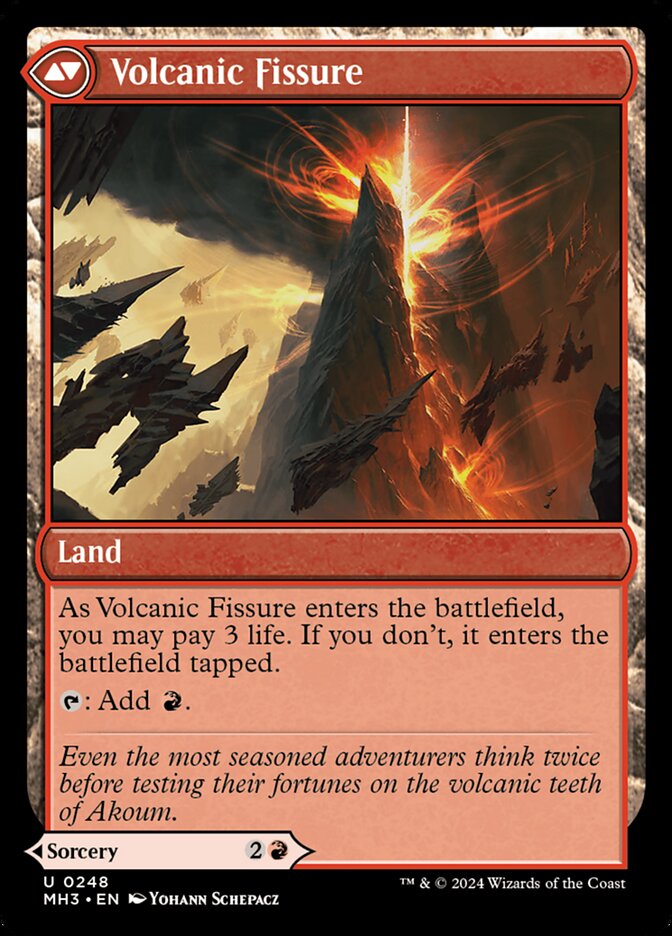 Erupção Despedaçadora / Sundering Eruption - Magic: The Gathering - MoxLand