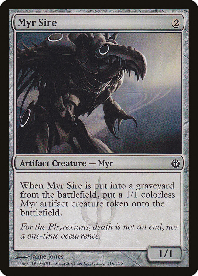 Senhor Myr / Myr Sire - Magic: The Gathering - MoxLand