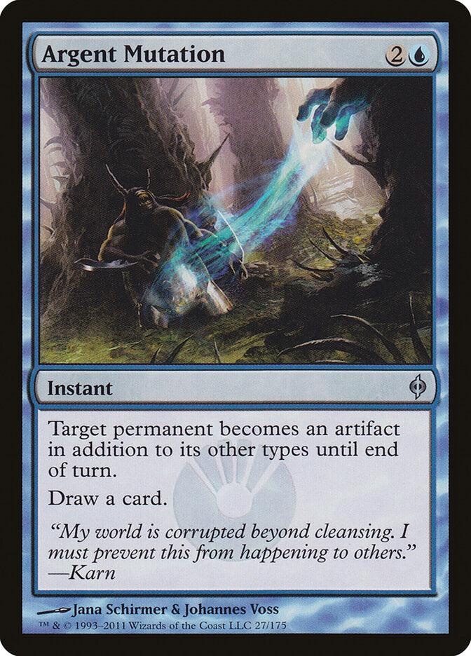 Mutação Argentada / Argent Mutation - Magic: The Gathering - MoxLand