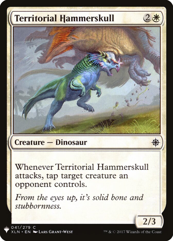 Malhocéfalo Territorial / Territorial Hammerskull - Magic: The Gathering - MoxLand