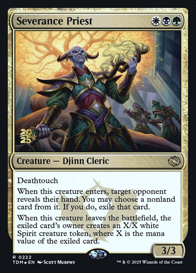 Severance Priest - Magic: The Gathering - MoxLand