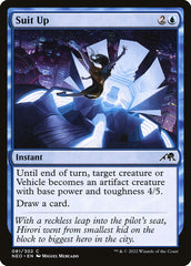 Vestir Armadura / Suit Up - Magic: The Gathering - MoxLand