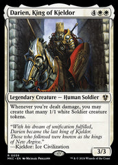 Darien, Rei de Kjeldor / Darien, King of Kjeldor - Magic: The Gathering - MoxLand