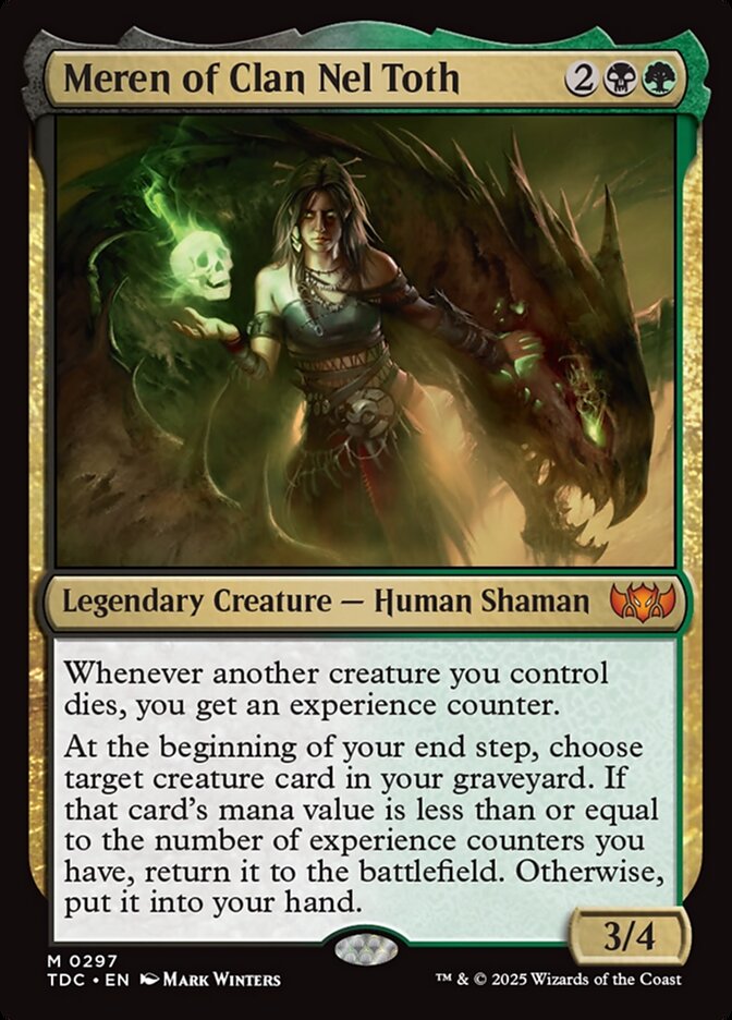 Meren of Clan Nel Toth / Meren of Clan Nel Toth - Magic: The Gathering - MoxLand