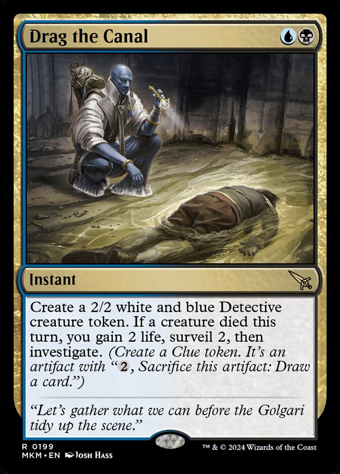 Dragar o Canal / Drag the Canal - Magic: The Gathering - MoxLand