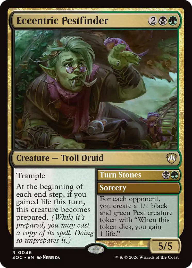 Eccentric Pestfinder - Magic: The Gathering - MoxLand