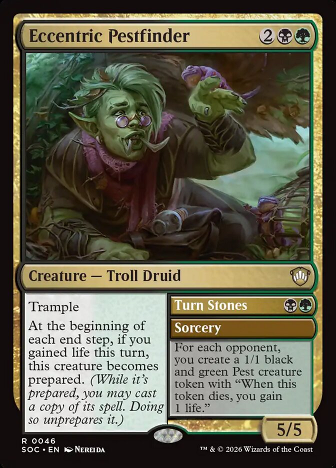 Eccentric Pestfinder - Magic: The Gathering - MoxLand