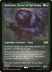 Garra Cruenta, Terror de Qal Sisma / Goreclaw, Terror of Qal Sisma - Magic: The Gathering - MoxLand
