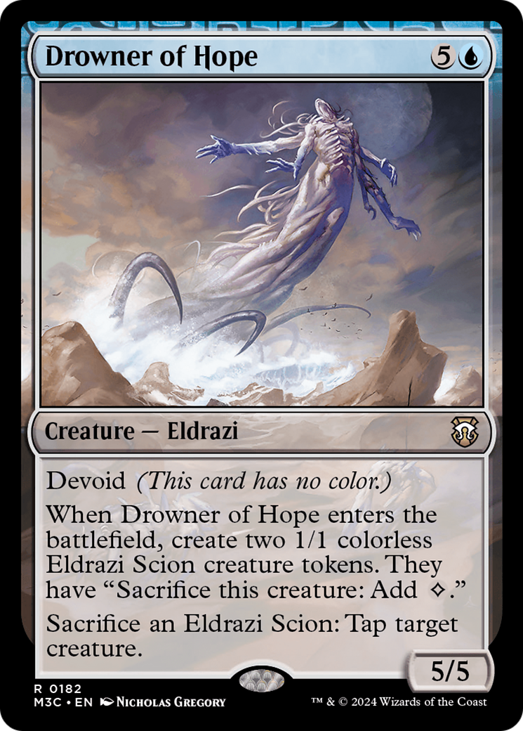 Afogador da Esperança / Drowner of Hope - Magic: The Gathering - MoxLand