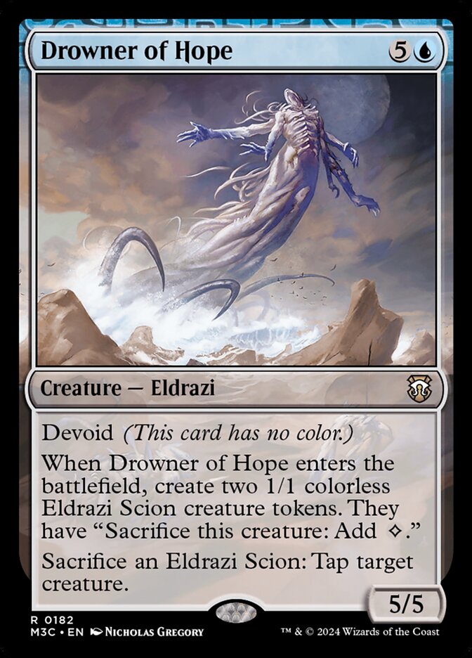 Afogador da Esperança / Drowner of Hope - Magic: The Gathering - MoxLand