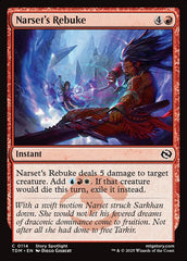 Repreensão de Narset / Narset's Rebuke - Magic: The Gathering - MoxLand