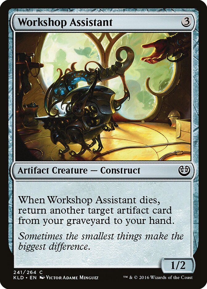 Assistente de Oficina / Workshop Assistant - Magic: The Gathering - MoxLand