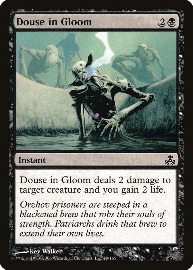Imersão nas Trevas / Douse in Gloom - Magic: The Gathering - MoxLand