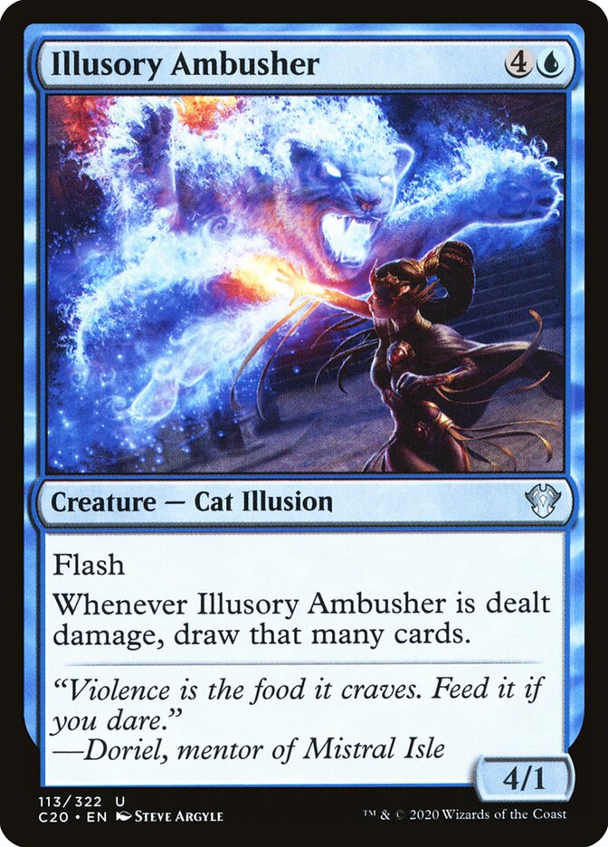 Emboscador Ilusório / Illusory Ambusher - Magic: The Gathering - MoxLand