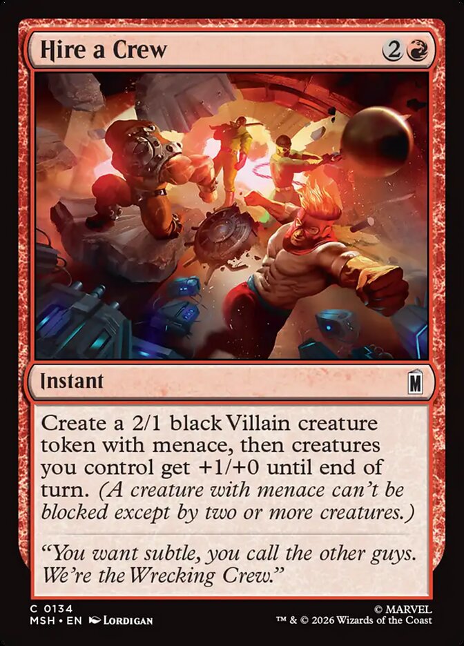 Hire a Crew - Magic: The Gathering - MoxLand