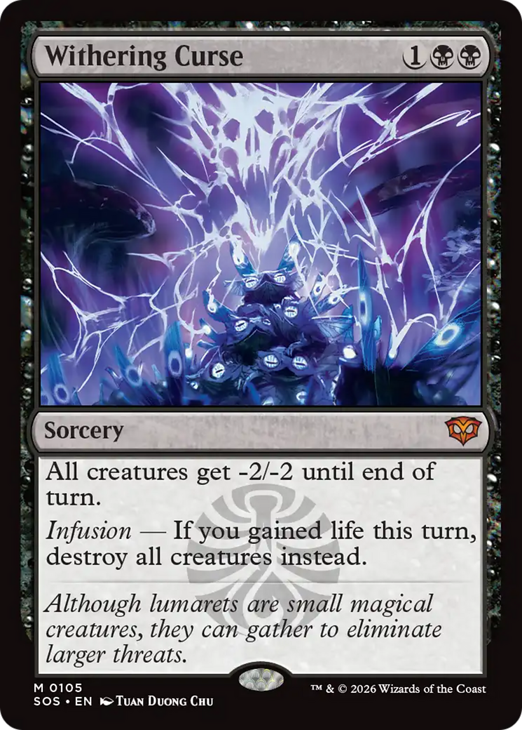 Withering Curse - Magic: The Gathering - MoxLand
