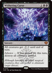 Withering Curse - Magic: The Gathering - MoxLand
