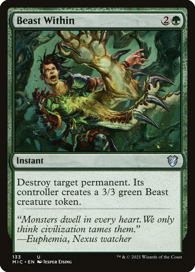 Fera Interior / Beast Within - Magic: The Gathering - MoxLand