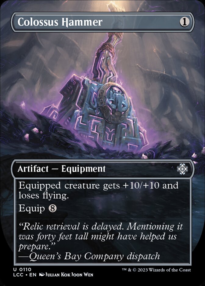 Martelo do Colosso / Colossus Hammer - Magic: The Gathering - MoxLand