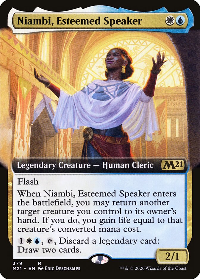 Niambi, Estimada Oradora / Niambi, Esteemed Speaker - Magic: The Gathering - MoxLand