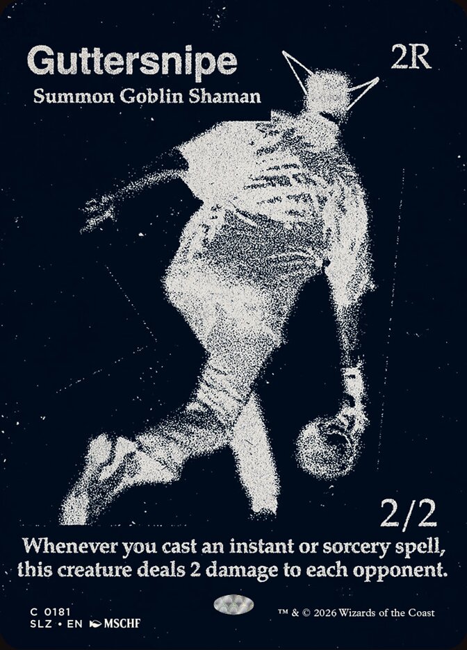 Atirador da Sarjeta / Guttersnipe - Magic: The Gathering - MoxLand