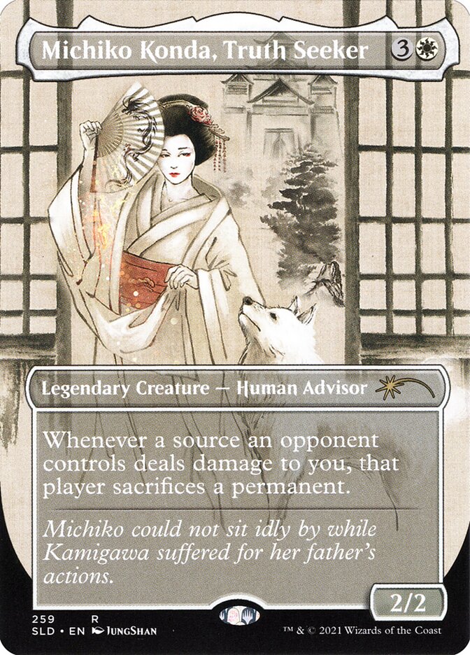 Michiko Konda, a Busca-Verdade / Michiko Konda, Truth Seeker - Magic: The Gathering - MoxLand