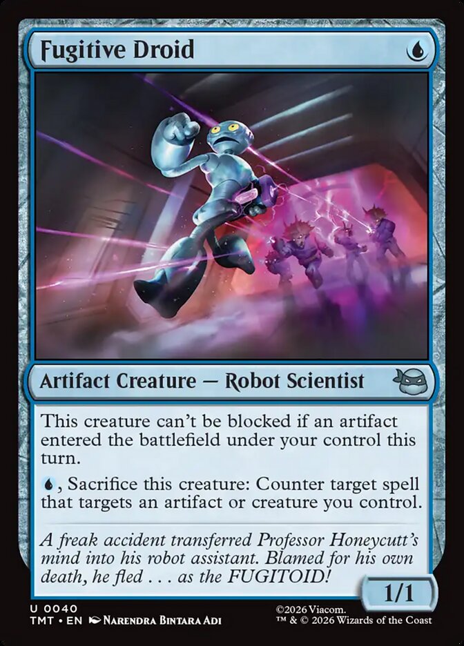 Fugitive Droid - Magic: The Gathering - MoxLand