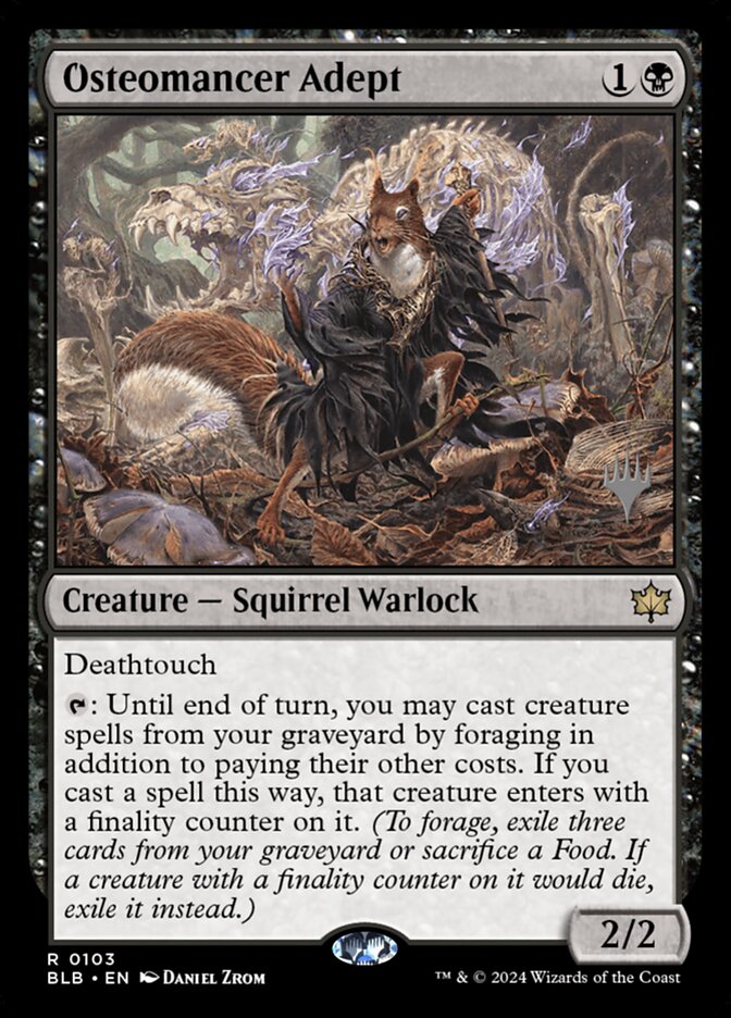 Osteomancer Adept - Magic: The Gathering - MoxLand