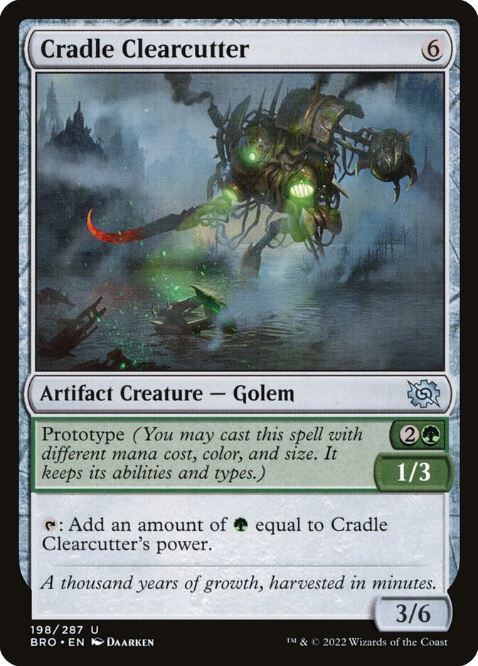 Abre-clareiras do Berço / Cradle Clearcutter - Magic: The Gathering - MoxLand
