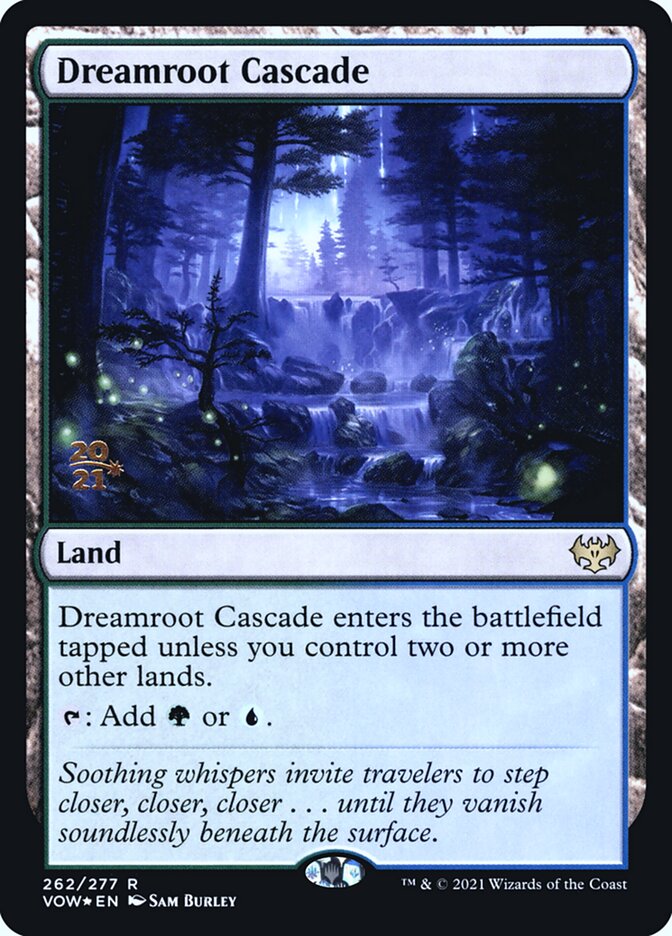 Cascata de Raiz-do-sonho / Dreamroot Cascade - Magic: The Gathering - MoxLand