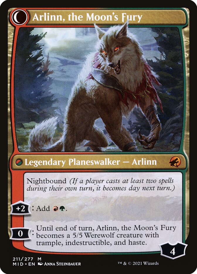 Arlinn, a Esperança da Matilha / Arlinn, the Pack's Hope - Magic: The Gathering - MoxLand