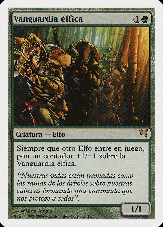 Vanguarda Élfica / Elvish Vanguard - Magic: The Gathering - MoxLand