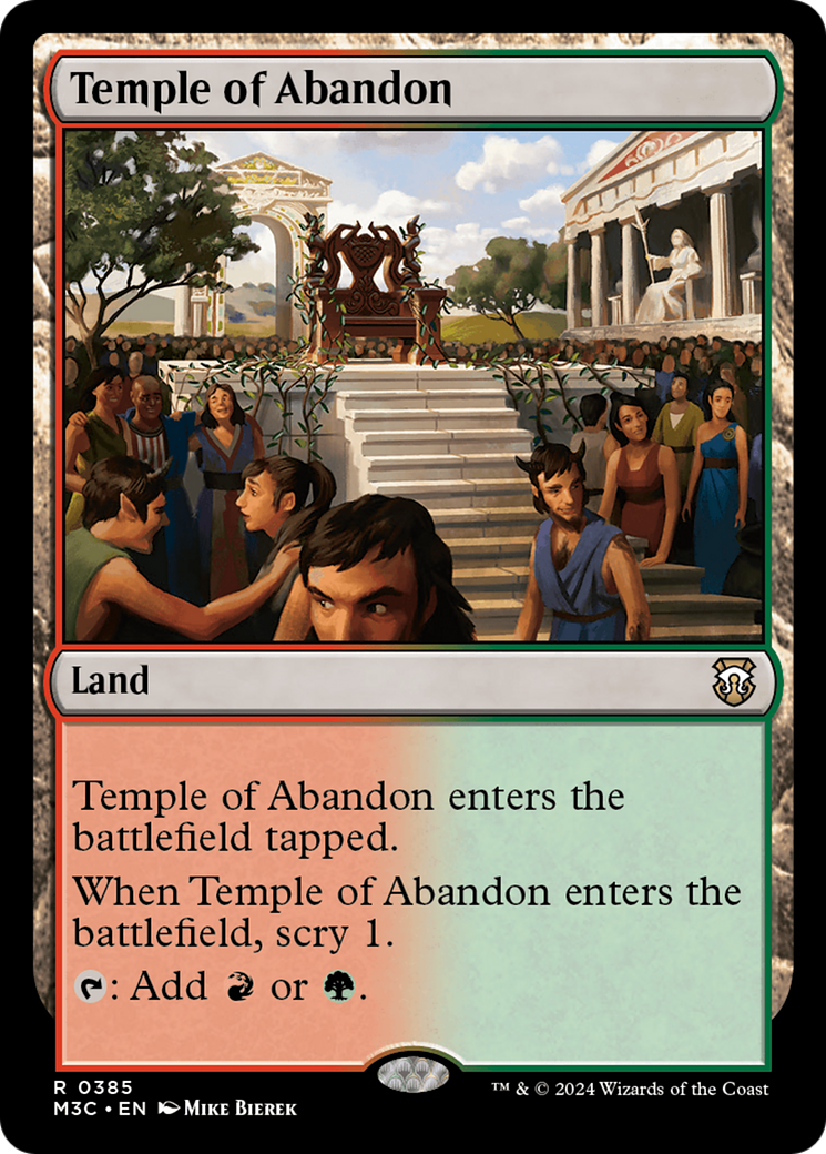 Templo do Abandono / Temple of Abandon - Magic: The Gathering - MoxLand