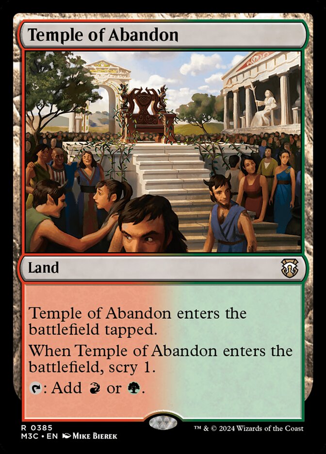 Templo do Abandono / Temple of Abandon - Magic: The Gathering - MoxLand