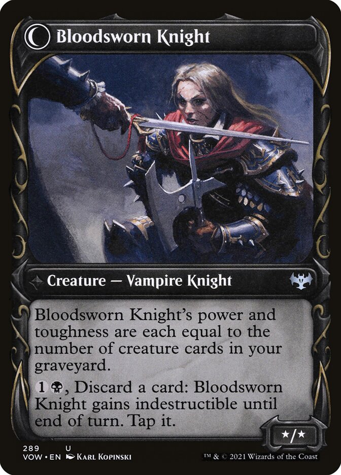 Escudeira Venijurada / Bloodsworn Squire - Magic: The Gathering - MoxLand