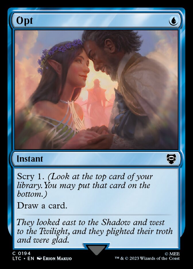 Optar / Opt - Magic: The Gathering - MoxLand