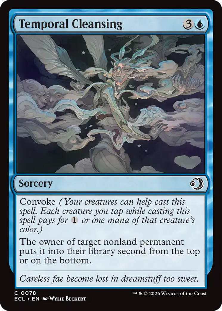 Limpeza Temporal / Temporal Cleansing - Magic: The Gathering - MoxLand