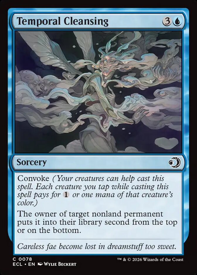Limpeza Temporal / Temporal Cleansing - Magic: The Gathering - MoxLand