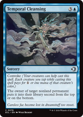 Limpeza Temporal / Temporal Cleansing - Magic: The Gathering - MoxLand